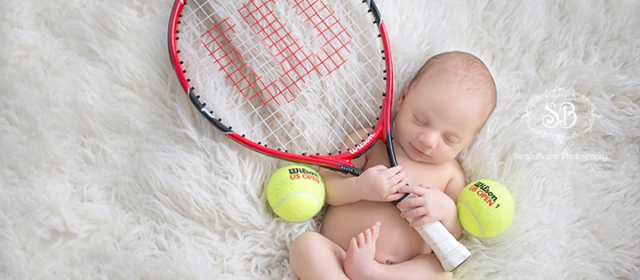 Nachswuchs in der Tennisfamilie